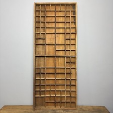 Vintage Wooden Printers Tray -