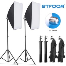 Professional Photography Softbox Photo Studio Lighting Tripod Photographic Bulb