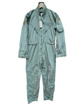 Genuine American CWU-27P USAF Flight Suit Sage Green Coverall Size 38R #644