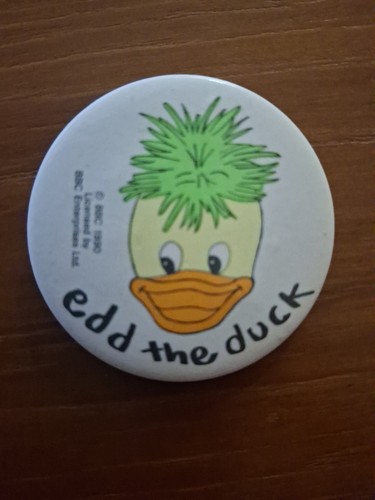 Edd the duck badge - the,