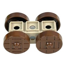 Fisher Price Trio Kings Castle Gatehouse Replacement Part Piece Cannon Wheels