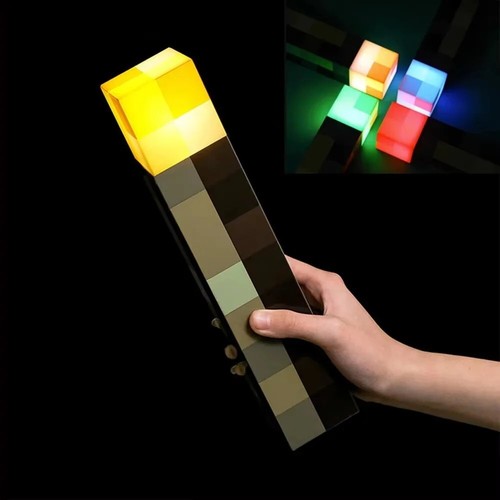 Minecraft game torch lamp - minecraft,