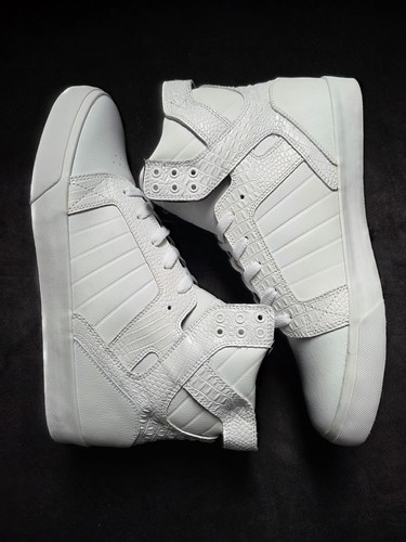 Supra skytop white - croc, shoes