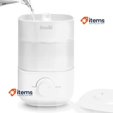 LEVOIT Top-Fill Baby Air Humidifier, 2.5L Up to 25H Durable White – 2.5 L, 2.5 L