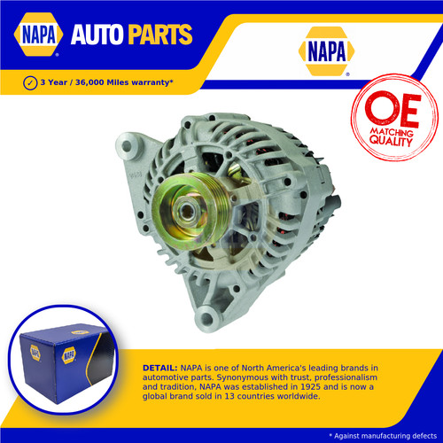 Alternator nal1607 napa - alternator,