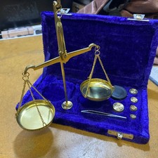 Vintage brass Weighing Scales