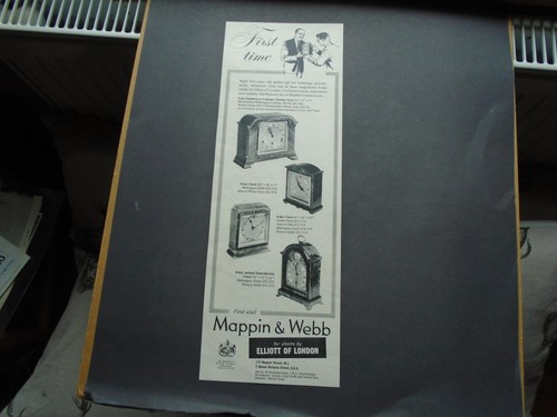 Vintage advert 1963 mappin - vintage,