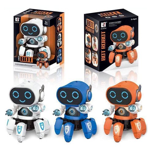 Kids dancing robot toy with - robot,
