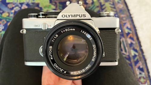 Olympus 35mm slr - om-2, film