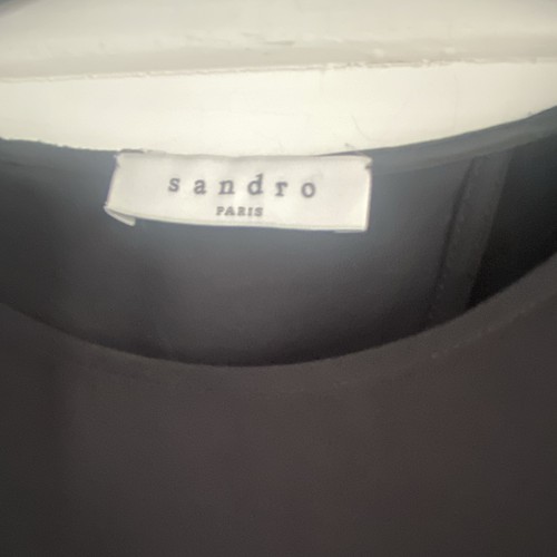 Gorgeous sandro black top size - gorgeous,