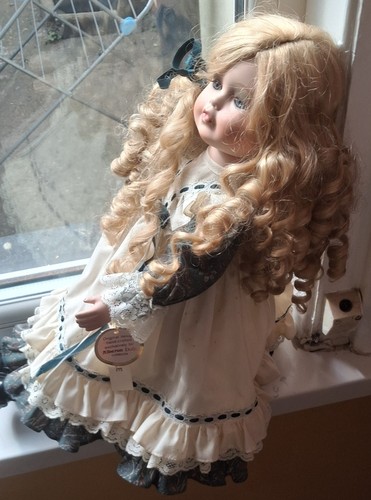 Vintage alberon porcelain doll - vintage,