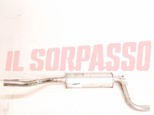 Exhaust end muffler alfa romeo - muffler,