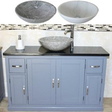 Grey Painted Bathroom Single