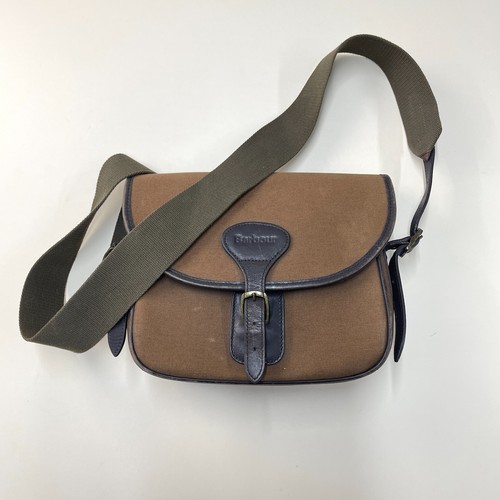 Barbour cartridge bag brown - barbour,