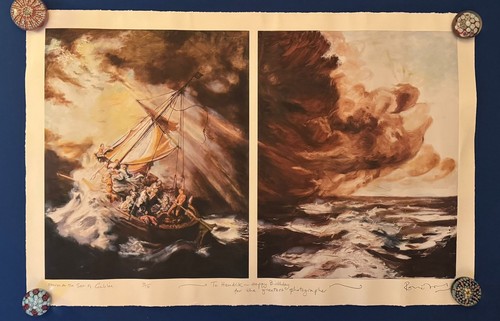 Storm the sea galilee - of,