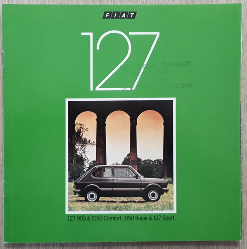 Fiat 127 range brochure 1981 - fiat,