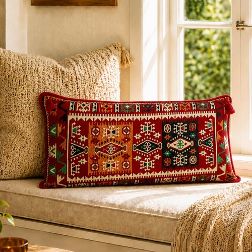 Handmade kilim cushion cover - kilim,