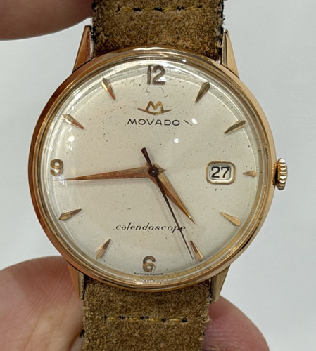 Movado kaleidoscope watch - watch, 18k