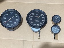 JAGUAR  D TYPE / XKSS SMITHS GAUGES. SPEEDO, REV COUNTER, OIL AND TEMPERATURE