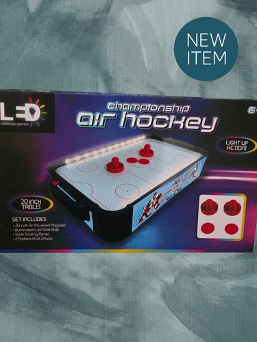 Table top air hockey - table,