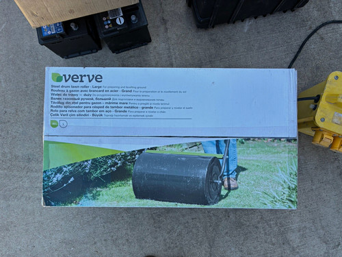 Verve steel lawn - steel, roller