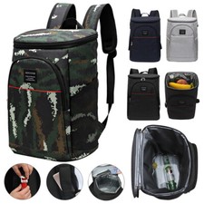 18L Thermos Insulated Cooling Backpack Picnic Camping Rucksack Ice Cooler Bag