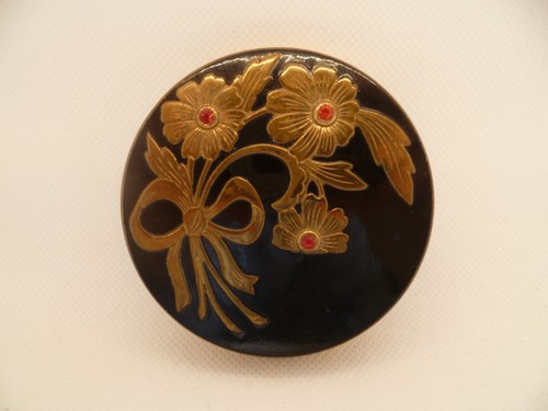 Vintage powder compact - vintage,