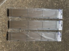 3 x BROWN PLASTIC 6ft x 40cm