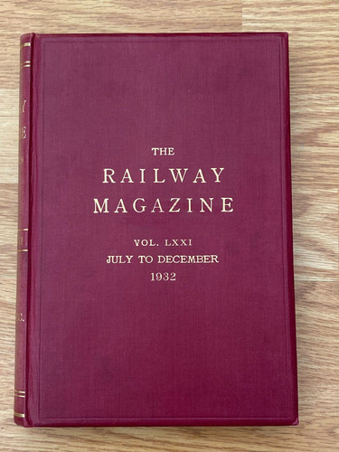 The railway magazine july - july, to