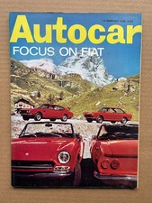 FIAT DINO COUPE AUTOCAR