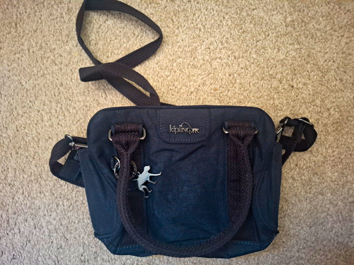 Kipling navy nylon small - kipling,