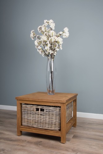 Reclaimed teak coffee table - teak,
