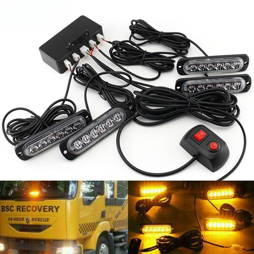 Led amber recovery - 4x,