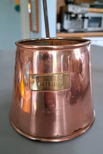 Antique copper cider measure - antique,
