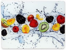 Glass Cutting Board Serving Board 40 X 30 cm Surface Protector Chopping Board