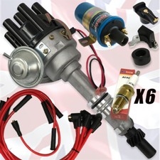 FORD Essex V6 2.5 and 3.0 Electronic Ignition Distributor Pack New Black Cap