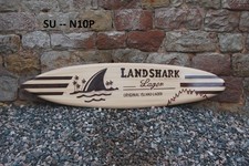 SURFBOARD WOODEN 100cm MODEL ORNAMENTAL RETRO surfer surf board beach /su100N10P