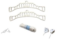 Traditional Kitchen clothes Airer Pulley 4 Laths Option (Kit Without Laths)