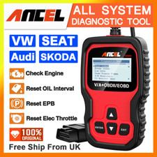 ANCEL VD500 All System Diagnostic OBD2 Scanner ABS EPB For VW AUDI SKODA SEAT