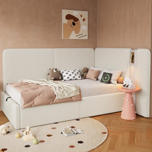 Daybed 3ft upholstered single - daybed,,
