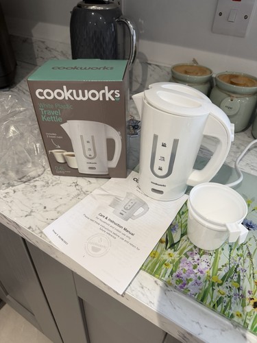 New cookworks travel kettle - kettle, &