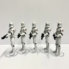 Star Wars Clone Wars Clone Troopers x5 (BATTLE OF CHRISTOPHSIS) | HASBRO 3.75”