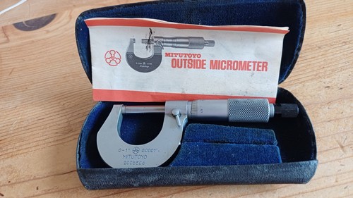 Mitutoyo outside micrometer - mitutoyo,