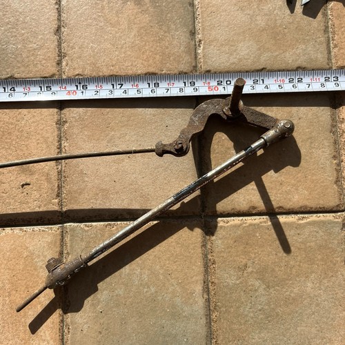Vintage bicycle rod brake - vintage,