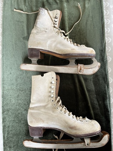 Vintage white leather - vintage,
