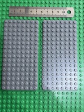 Lego Large 2 x DARK GREY Base