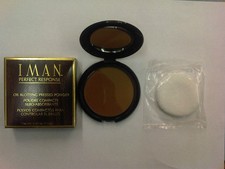 Iman Oil Blotting Pressed Powder in Deep *BRAND NEW*.