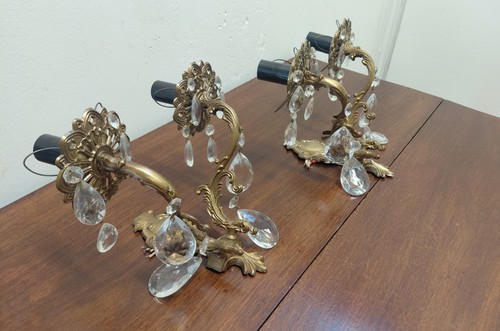 French brass twin arm - 2, twin-arm