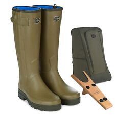 Le Chameau Men's Chasseur Neoprene Lined Boots + FREE Bag & Boot Jack