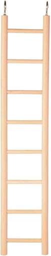 Wooden ladder with eight - eight, rugs